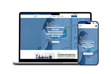 Piccobello Cleaning Service Website